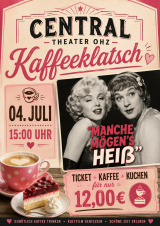 Filmplakat Kaffeeklatsch: Manche mögen´s heiß